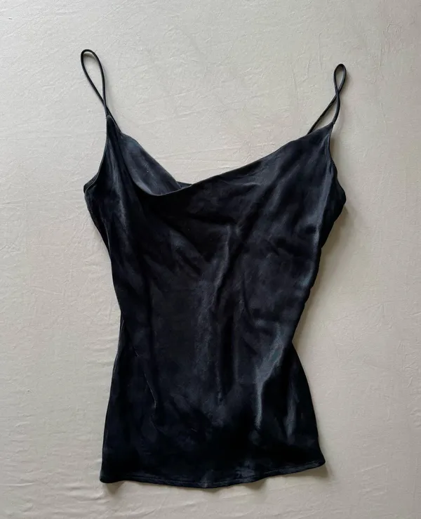 Zara Satin Cowl Neck Cami Top - Image 5