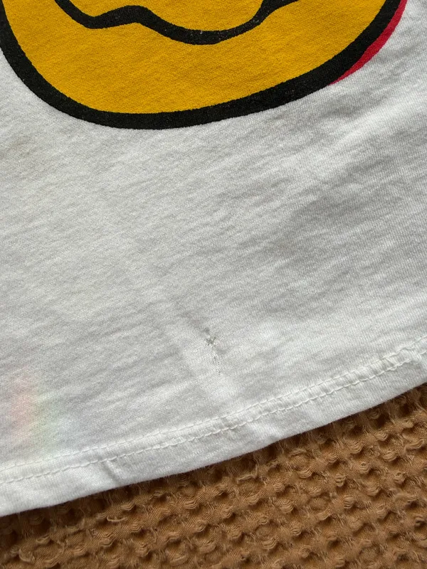 NIRVANA Cropped Tee White Size M - Image 3