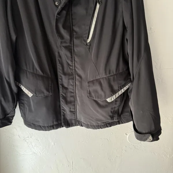 Fly‎ Racing Black Jacket Medium Mens Winter Waterproof Pockets Reflective Logo - Image 3