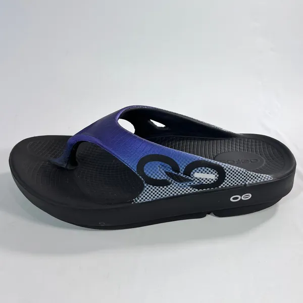 OOFOS OOriginal Sport Graphic Thong Mismatched Sizing Left‎ W9/M7 Right W8/M6 P - Image 5