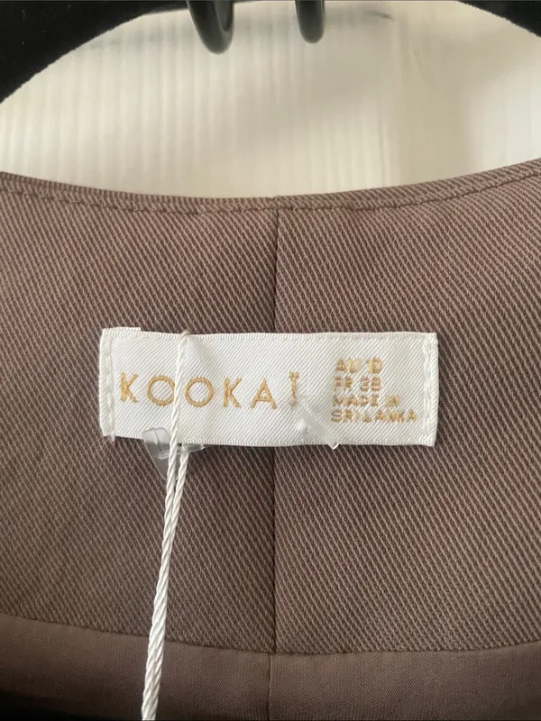 KOOKAI Ariel Crew Vest in Nestle Size 6 New With New With Tags Tic Tok Favorite - Image 6