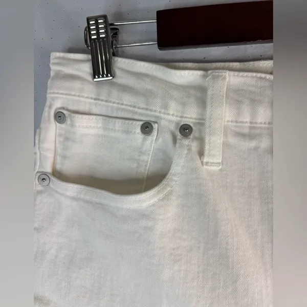 Madewell 29 The Perfect Vintage Jean in White - Image 3