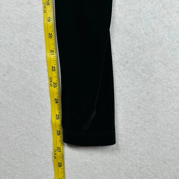 Beyond Yoga Velvet Velour Leggings Women’s Medium Black High Rise Stretch Yoga - Image 10
