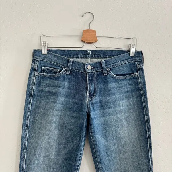 7 For All Mankind | Colette Straight Leg Women’s Jeans 29 - Image 3