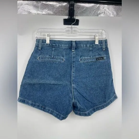 New York blue‎ jeans shorts size 4 - Image 4