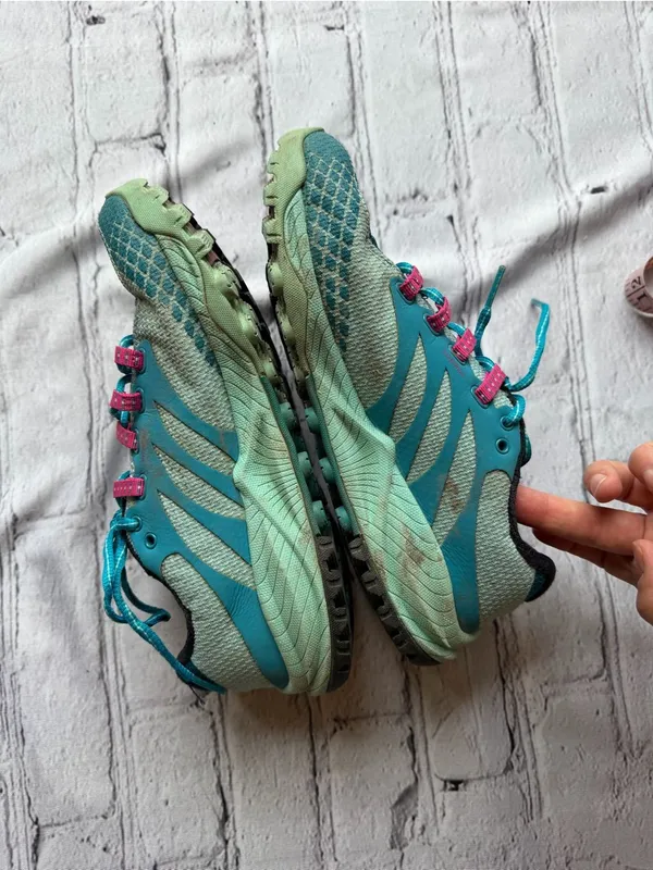 Merrell All Out Charge Trail Running Shoes 7.5 ALGIERS BLUE/ADVENTURINE Womens - Image 5