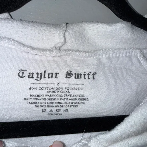 Taylor Swift‎ Reputation Stadium Tour Hoodie Womens S White Good Snake Graphic - Image 2