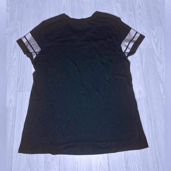 HARLEY DAVIDSON Women’s Jersey Style Sparkly Short Sleeve Tee - Image 4