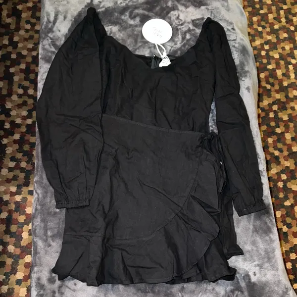 Princess Polly Kameron Mini Dress in Black Size 6 New with tag - Image 13