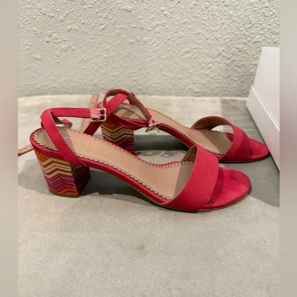 Anthropologie Tia Heeled‎ Sandals Size 8 - Image 4