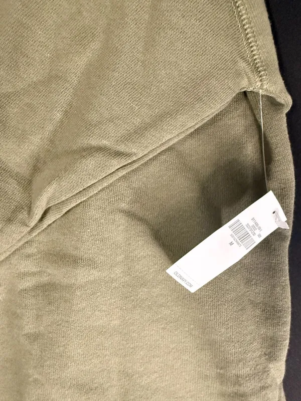 Old Navy SoComfy Tunic Length Sweatshirt Olive Green Medium New With Tags - Image 4