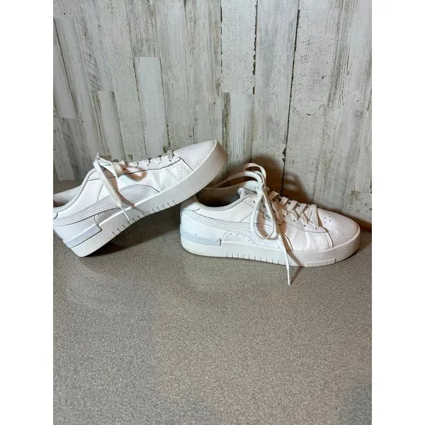 Puma Jada Sneaker White 386401-01 Size‎ 8.5 Womens Shoes - Image 4