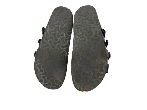 Birkenstock Florida Black 3 Strap Sandals Size 39 EU 8 US Boho Gorpcore - Image 5