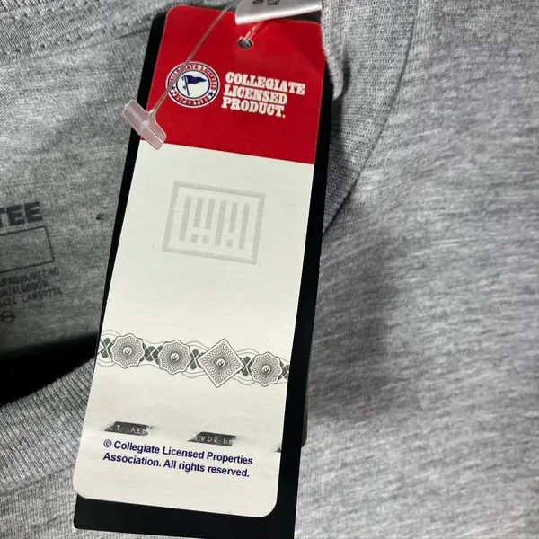 Adidas Indiana Hoosiers IU Amplifier Tee Shirt Gray XS New‎ College Athleisure - Image 5