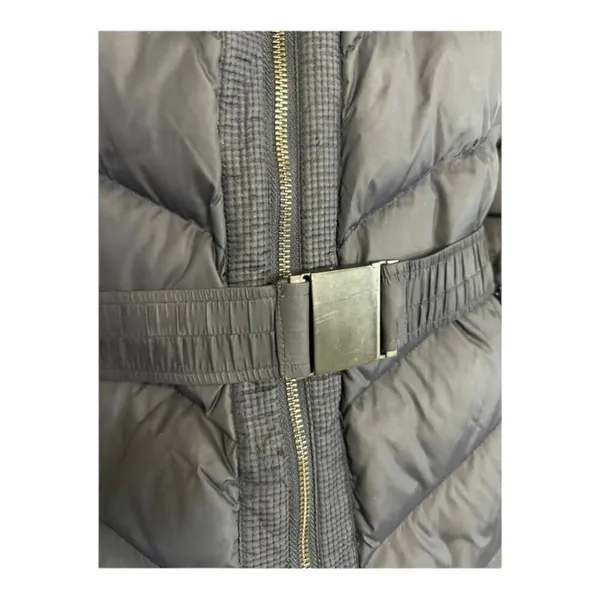 DKNY Navy puffer down 3/4 length coat with belt size 2x * - Image 6