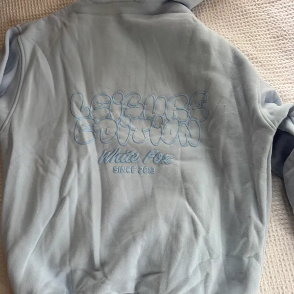 never worn white fox hoodie - Image 2