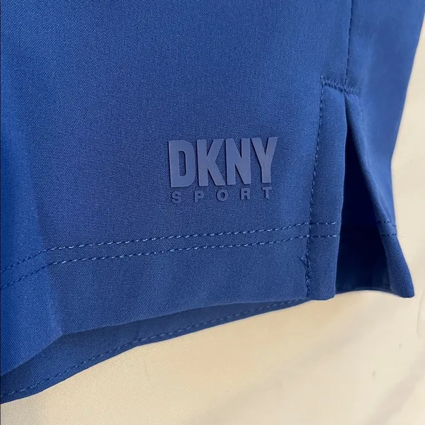 DKNY Royal Blue Sport Shorts - Image 4