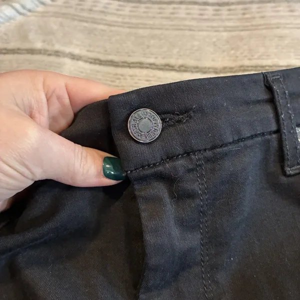 Seven For All Mankind WOMEN’s Black High Waist Ankle Skinny Jeans Size 32 EUC - Image 9