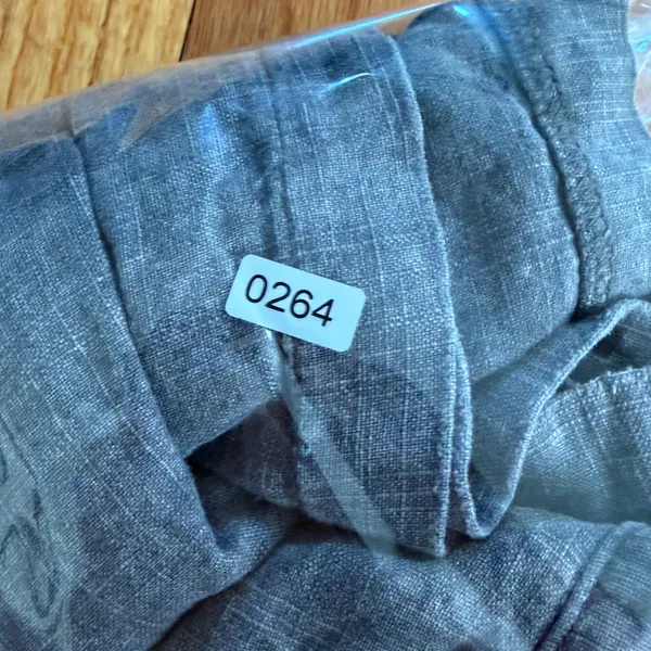 Free People Linen Blend Shorts Gray Large Boho Casual Summer Beach - Image 5