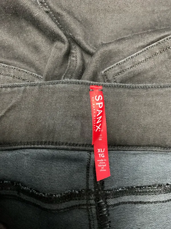 Spanx high waisted pull on distressed pants  - Image 5