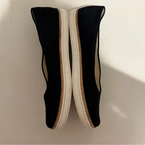 UGG Kammi Black Suede Slip-On Sneaker Ballet Flat Size 8.5 - Image 6