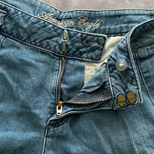 American eagle cotton shorts blue - Image 2
