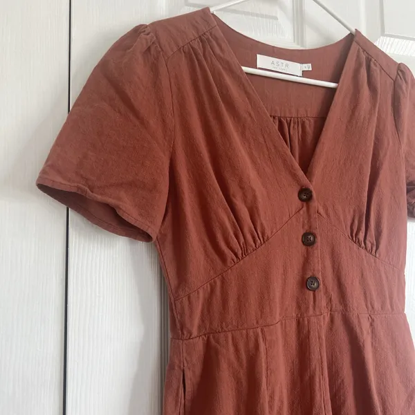 ASTR the Label Linen Jumpsuit - Image 2