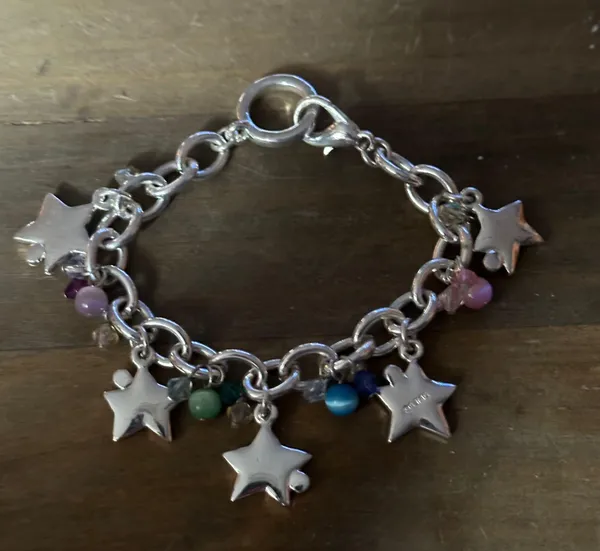 AJMC Vintage  Inspirational Star Charm Bracelet - Image 5