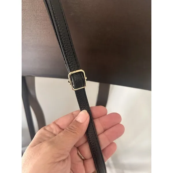 a.n.a MSC Anna Lane Women Everyday Small Clear Black Trim Clear Crossbody Shoulder Bag - Image 2