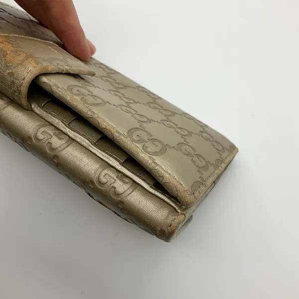 GUCCI LEATHER LONG‎ WALLET - Image 5