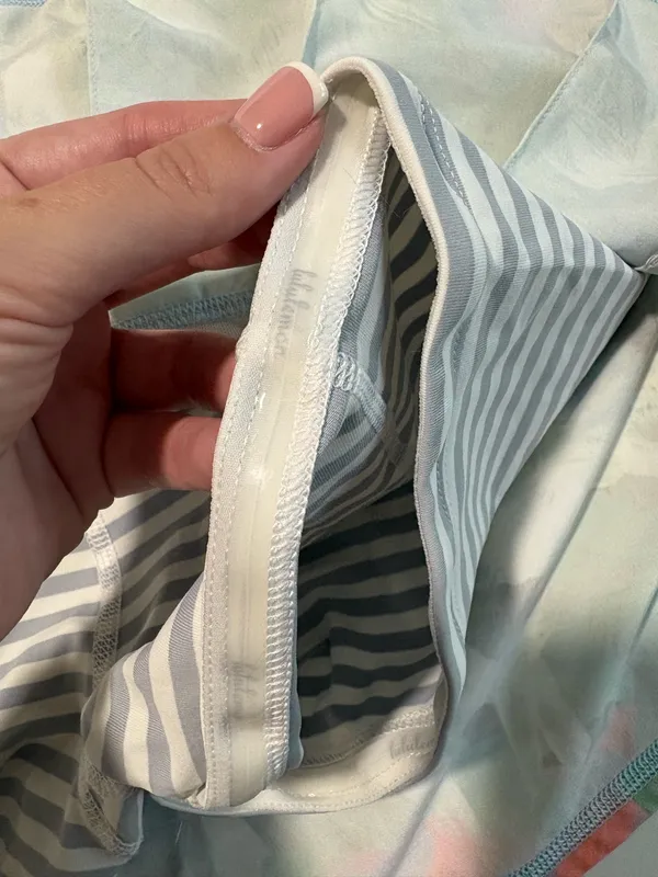 Vintage Lululemon Pleated Watercolor Skirt - Image 7