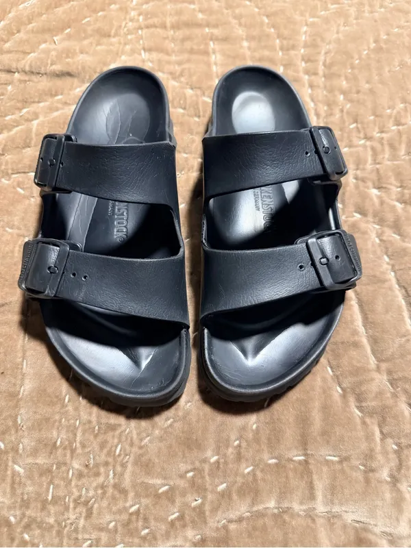 Birkenstock Black Two-Strap EVA
Sandals - Image 2