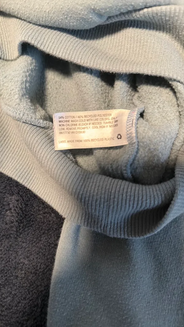 Wild Fable Sweater Crewneck Boxy Pullover Blue M - Image 4