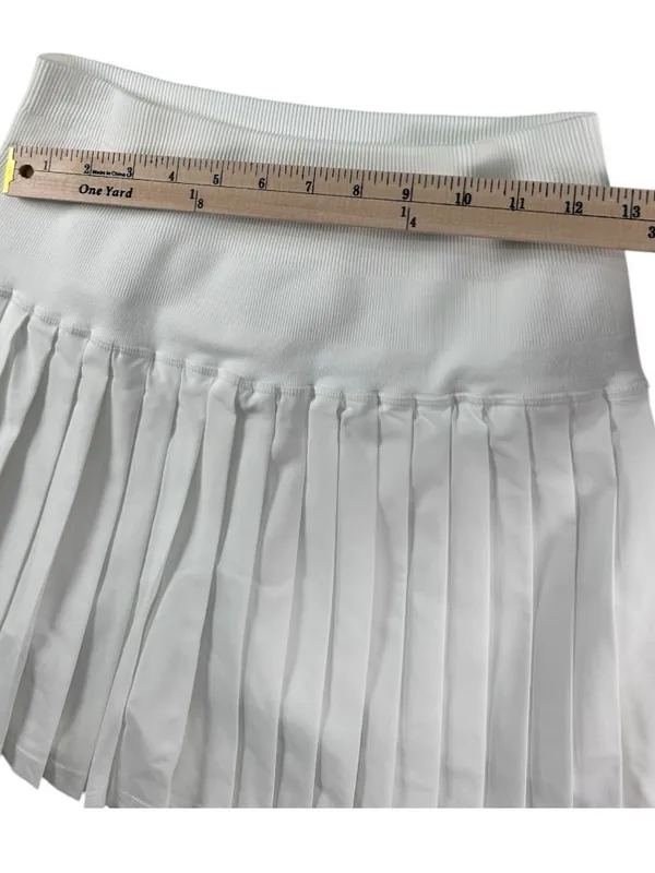 JoyLab White Pleated Tennis Skirt Women Size S Athletic Skort Preppy Activewear - Image 7