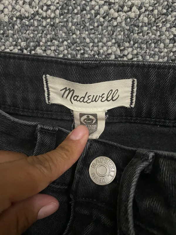 Short Madewell black size 24 - Image 6
