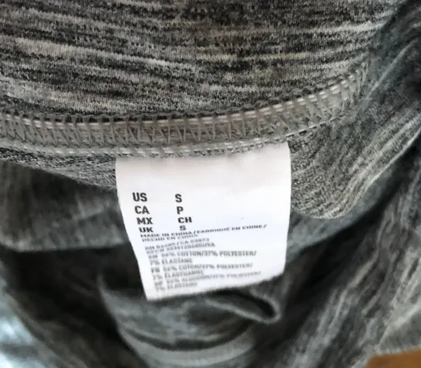 American Eagle Capris Stretch Gray Small - Image 5