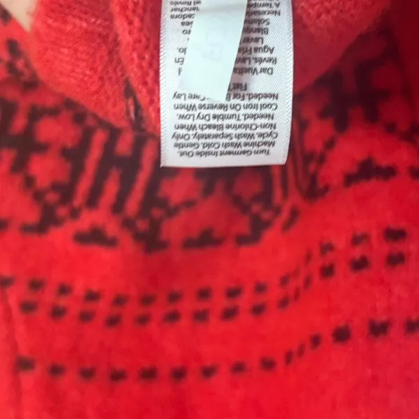 Free Assembly Red And Black Button Front Cardigan Size XXL‎ - Image 6