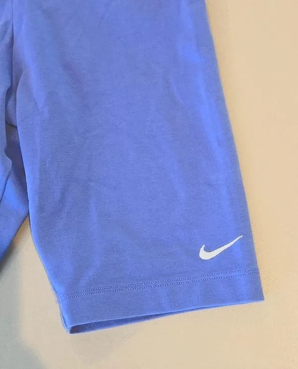 Nike Sportswear Blue Woman's Biker Shorts - Image 2
