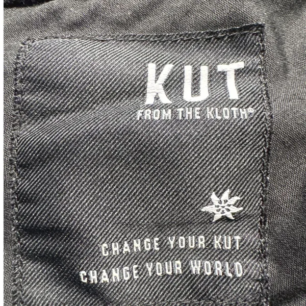 KUT From the Kloth Diana Skinny Corduroy Pants Stretch Black Plus Size 22W‎ - Image 9