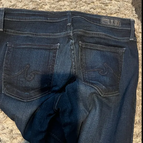 AG Adriano Goldschmied the abbey mid rise skinny jeans size‎ 27 - Image 9