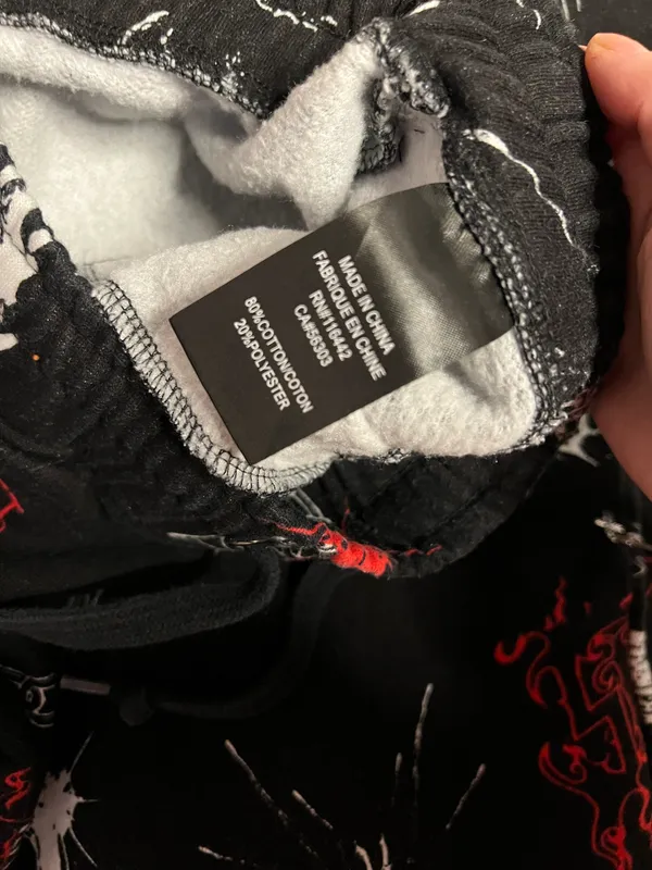 Zumiez Spider Design Sweatpants - Image 3
