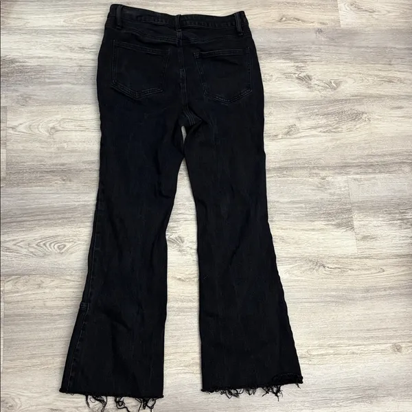 Tinseltown Black Fringe Bottom Flare Women's/Junior's Jeans Size 9 - Image 5