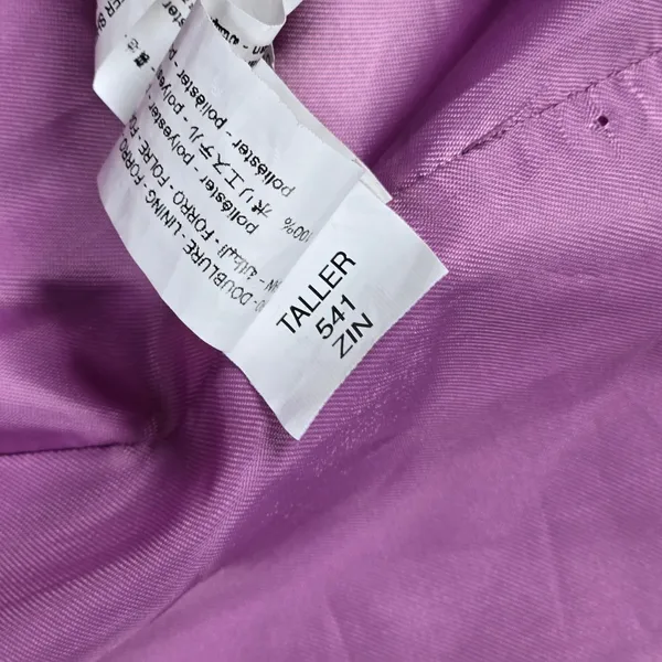 Zara XS Purple Blazer‎ Dress Cut Out Sides Career Party Chic Trendy - Image 6
