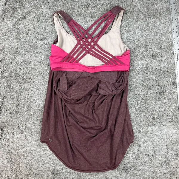 Lululemon Slay The Studio 2 In 1 Women's 10 - Image 4