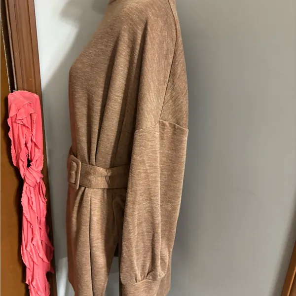 Ann Taylor Turtleneck Belted Tunic Top J - Image 9