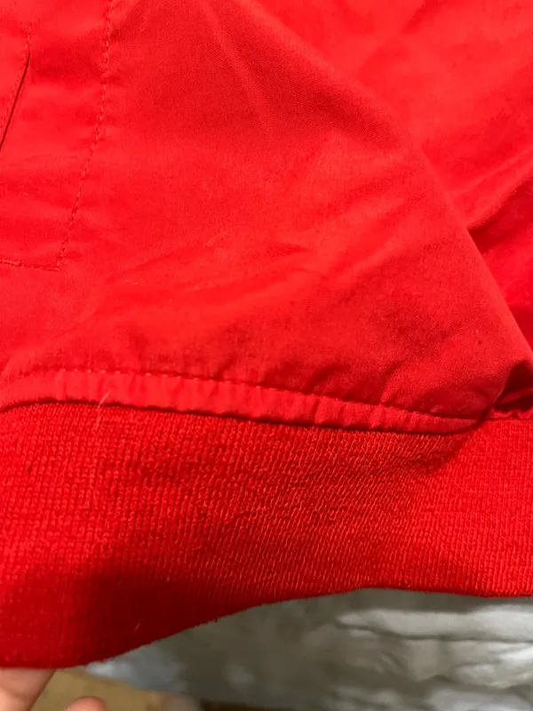 Nike Georgia Bulldogs red windbreaker sweatshirt jacket - Image 3