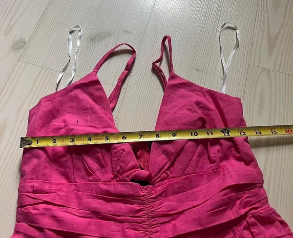 Lulus Pink Linen Jumpsuit - Image 5