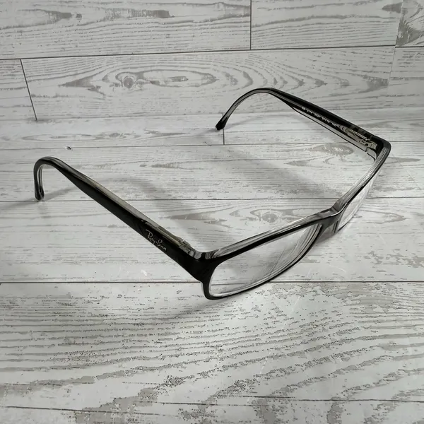 Ray-Ban RB5114 2034 Eyeglass Frames Only 54-16-140 Black Clear Rectangle - Image 5