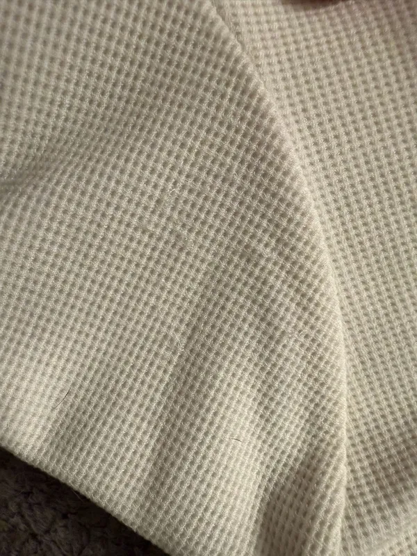 Alo Yoga Waffle Knit Micro Shirt - Image 5
