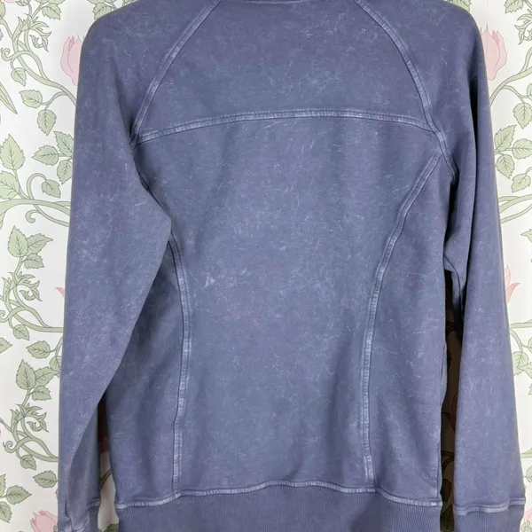 Lululemon Washed Purple Quartz Scuba Crewneck Sweatshirt - Size - 6 - Image 7